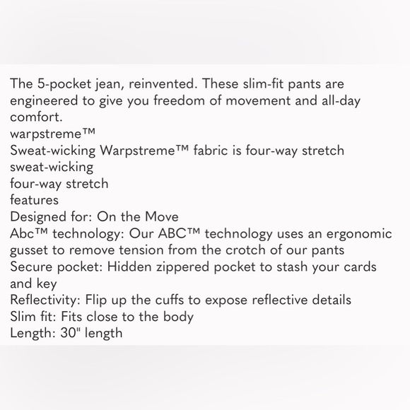 Lululemon EUC Warpstreme Pant - Picture 6 of 6